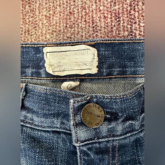 Current Elliot The boyfriend jean cropped low slung easy love size 27 - Picture 4 of 11